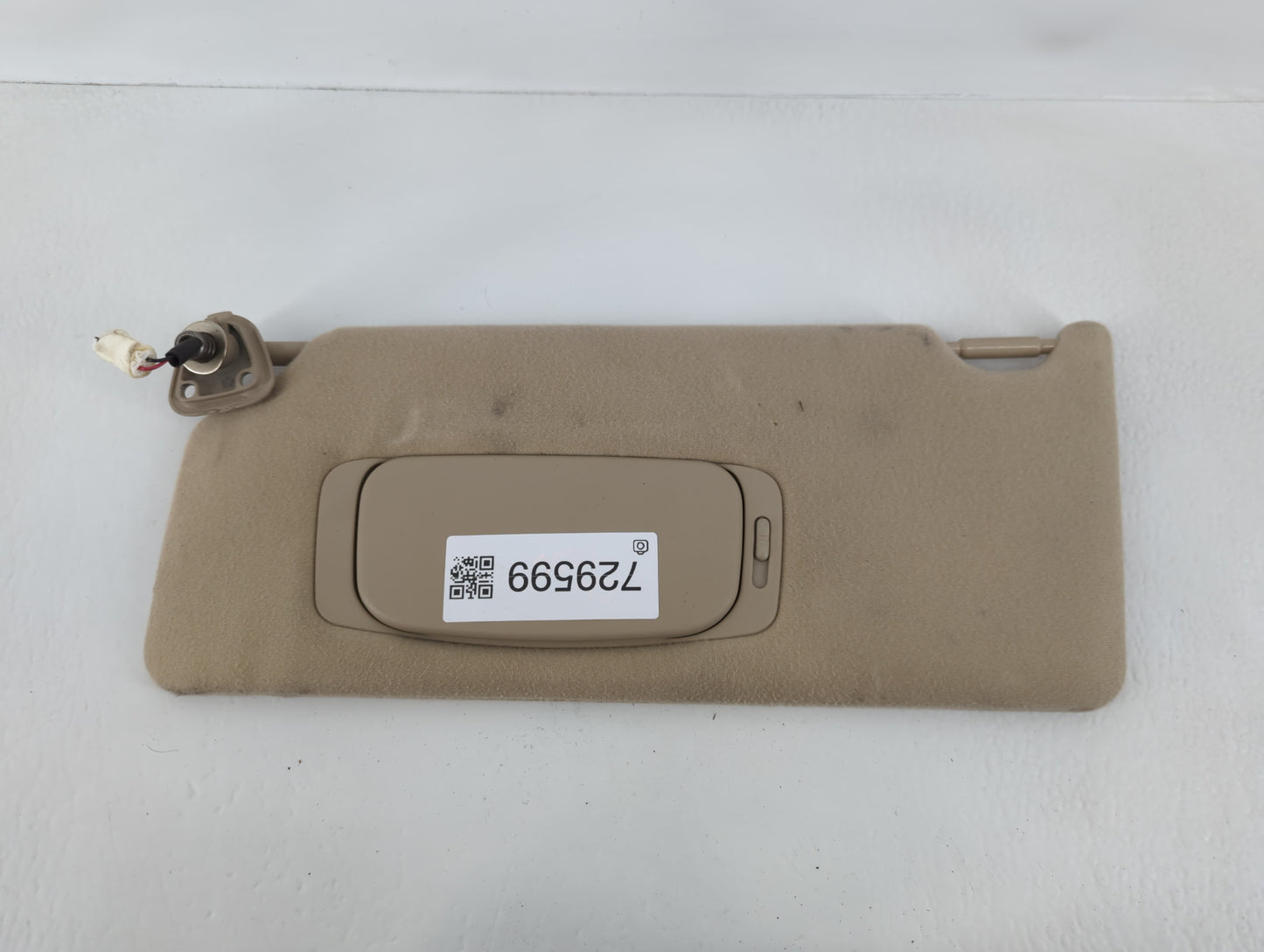 2005-2012 Toyota Avalon Sun Visor Shade Replacement Passenger Right Mirror Fits Fits 2005 2006 2007 2008 2009 2010 2011 2012 OEM Used Auto Parts - Oemusedautoparts1.com