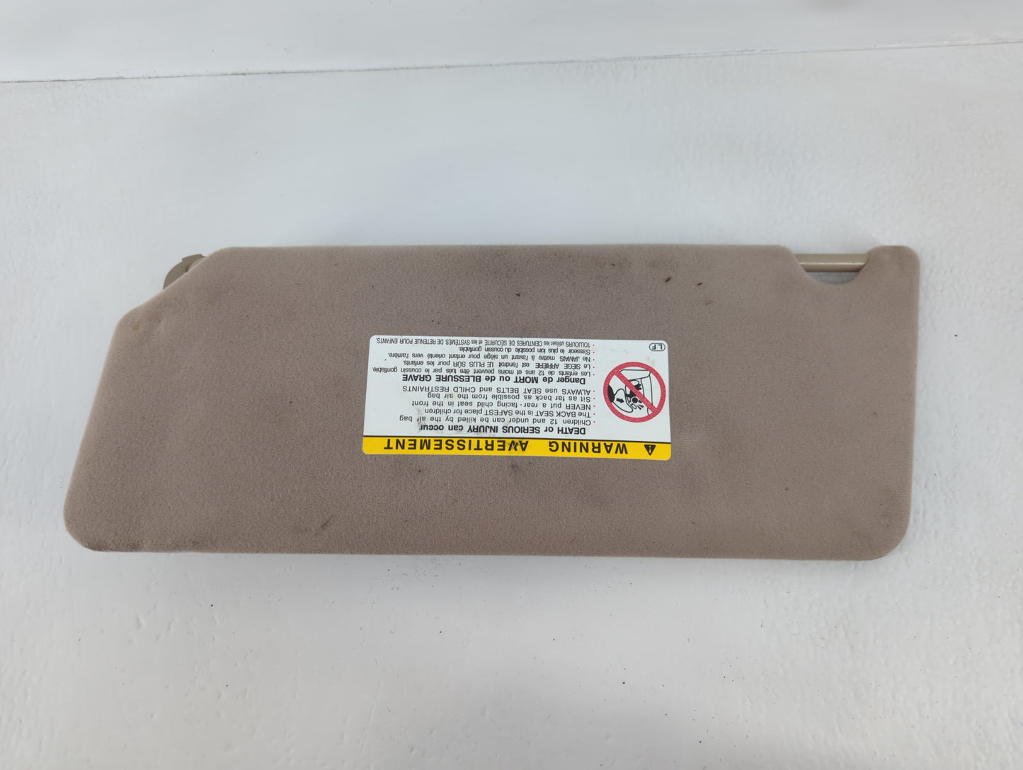 2002-2006 Toyota Camry Sun Visor Shade Replacement Passenger Right Mirror Fits Fits 2002 2003 2004 2005 2006 OEM Used Auto Parts - Oemusedautoparts1.com