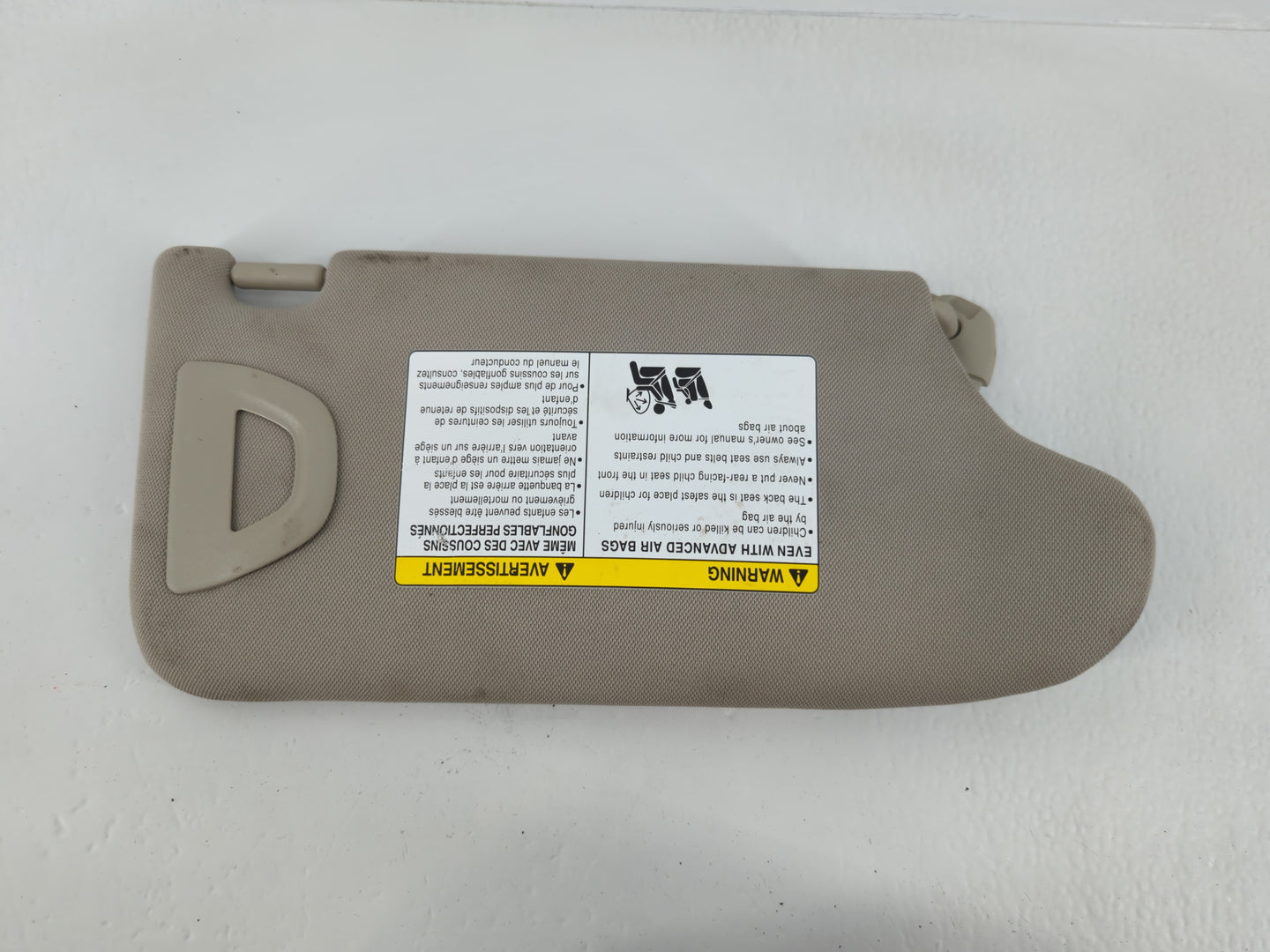 2014-2017 Infiniti Qx50 Sun Visor Shade Replacement Driver Left Mirror Fits Fits 2008 2009 2010 2011 2012 2013 2014 2015 2016 2017 OEM Used Auto Parts - Oemusedautoparts1.com