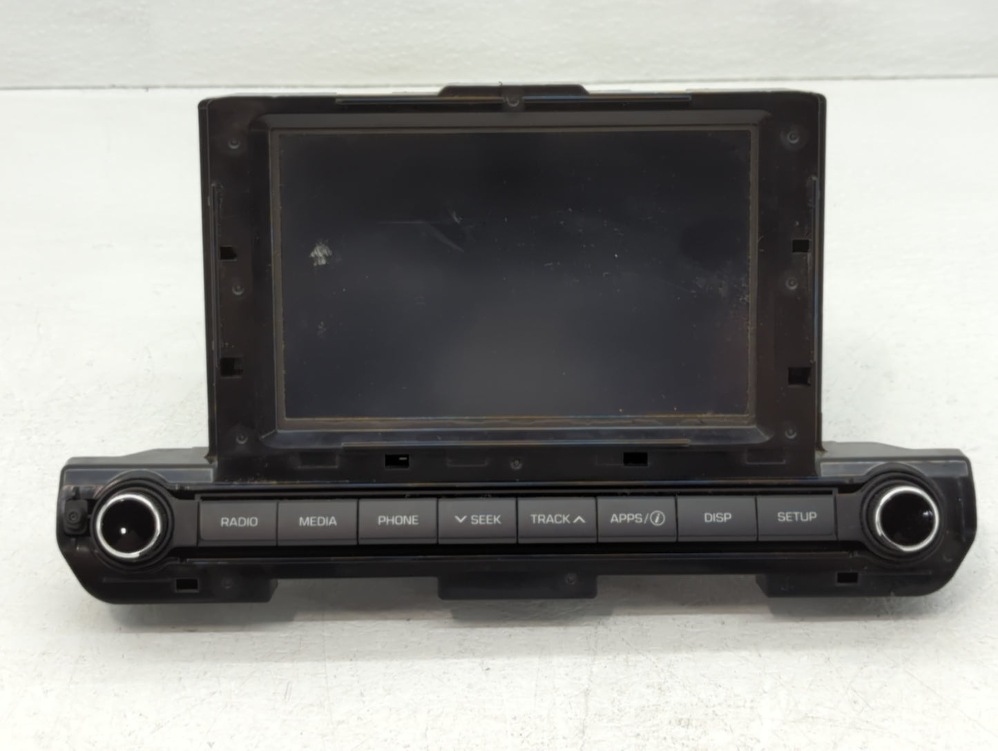 2017-2018 Hyundai Elantra Radio AM FM Cd Player Receiver Replacement P/N:96160-F2110UAT Fits Fits 2017 2018 OEM Used Auto Parts - Oemusedautoparts1.com