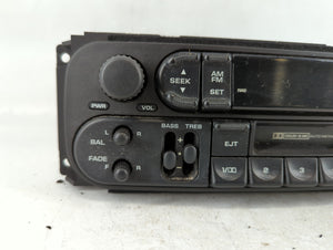 2001-2002 Dodge Caravan Radio AM FM Cd Player Receiver Replacement P/N:P56038931AB Fits Fits 1998 1999 2000 2001 2002 OEM Used Auto Parts