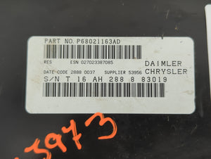 2009-2010 Dodge Ram 1500 Radio AM FM Cd Player Receiver Replacement P/N:P05091228AD Fits Fits 2008 2009 2010 2011 OEM Used Auto Parts