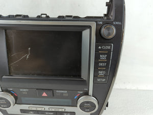 2012 Toyota Camry Radio AM FM Cd Player Receiver Replacement P/N:86100-06040 Fits Fits 2005 2006 OEM Used Auto Parts