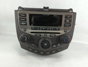 2003-2007 Honda Accord Radio AM FM Cd Player Receiver Replacement P/N:39175-SDA-A120-M2 Fits Fits 2003 2004 2005 2006 2007 OEM Used Auto Parts