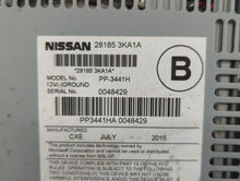 2015-2016 Nissan Pathfinder Radio AM FM Cd Player Receiver Replacement P/N:28185 3KA1A 27760 9PB0A Fits Fits 2015 2016 OEM Used Auto Parts