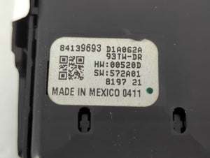 2018-2022 Chevrolet Equinox Master Power Window Switch Replacement Driver Side Left P/N:84139693 Fits OEM Used Auto Parts