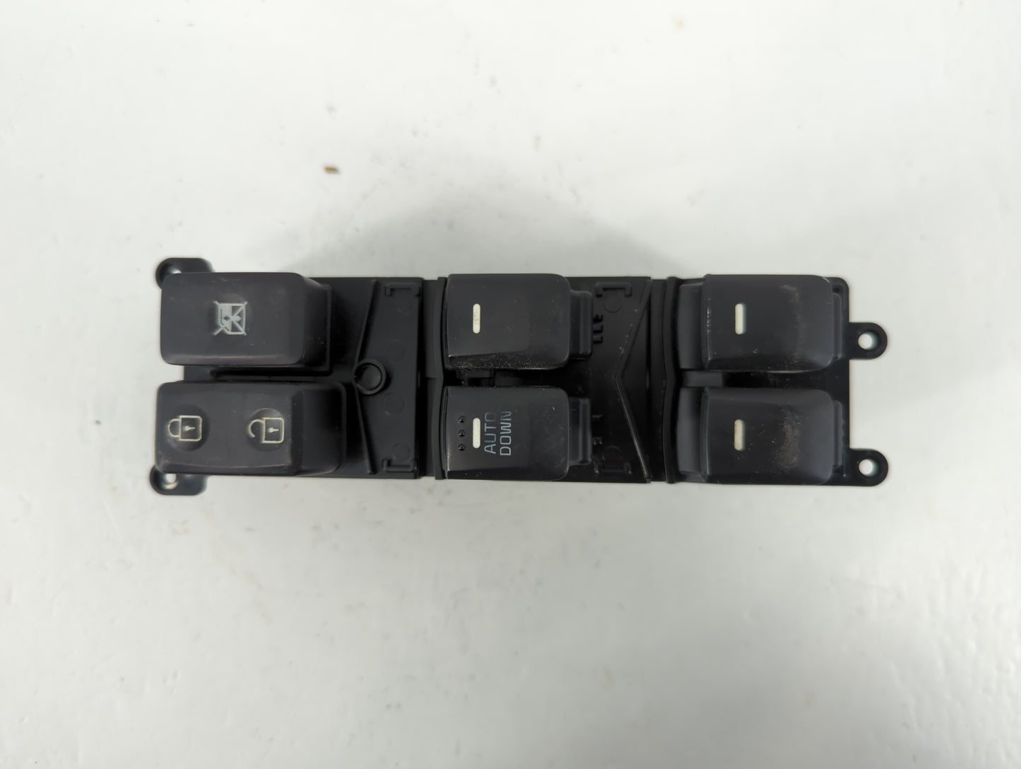 2014-2018 Kia Forte Master Power Window Switch Replacement Driver Side Left P/N:1611020101 Fits Fits 2014 2015 2016 2017 2018 OEM Used Auto Parts - Oemusedautoparts1.com