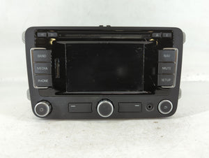 2012-2013 Volkswagen Eos Radio AM FM Cd Player Receiver Replacement P/N:1K0 035 274 A Fits Fits 2012 2013 2014 2015 2016 2017 OEM Used Auto Parts