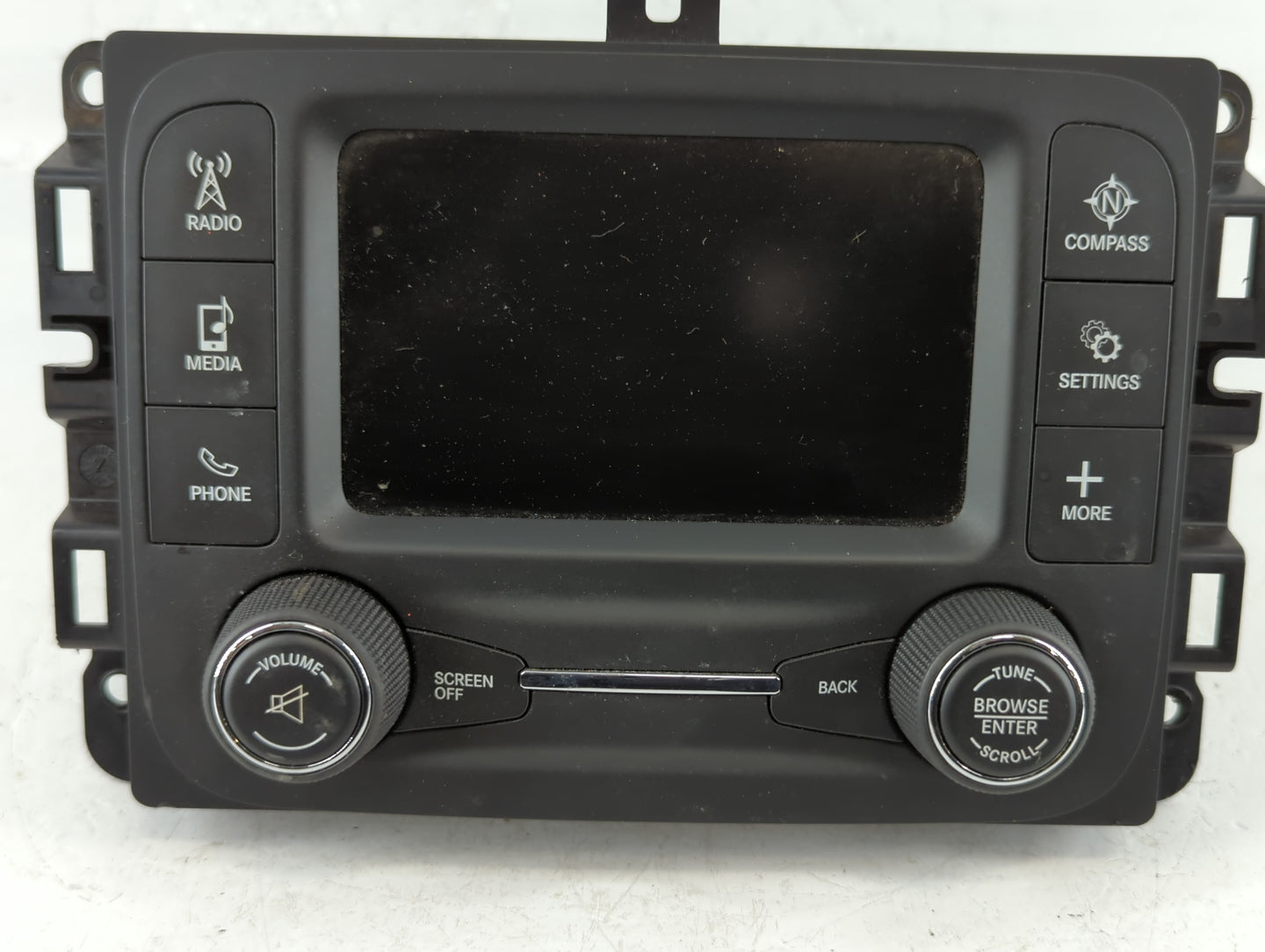 2014 Jeep Cherokee Radio AM FM Cd Player Receiver Replacement P/N:P05091551AC Fits OEM Used Auto Parts - Oemusedautoparts1.com