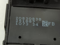 2011 Buick Regal Master Power Window Switch Replacement Driver Side Left P/N:1073 34 20830838 Fits Fits 2012 OEM Used Auto Parts - Oemusedautoparts1.com