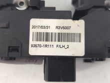 2012-2017 Hyundai Accent Master Power Window Switch Replacement Driver Side Left P/N:93570-1R111 Fits OEM Used Auto Parts