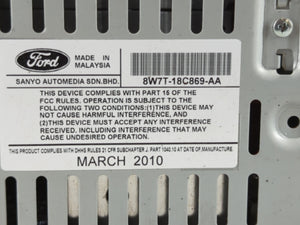 2008-2011 Ford Crown Victoria Radio AM FM Cd Player Receiver Replacement P/N:8W7T-18C869-AA Fits Fits 2008 2009 2010 2011 OEM Used Auto Parts