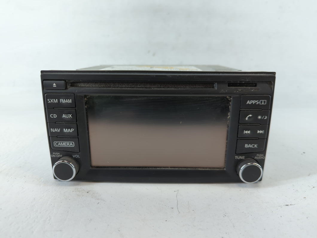 2017-2019 Nissan Sentra Radio AM FM Cd Player Receiver Replacement P/N:259154AF0C Fits Fits 2017 2018 2019 OEM Used Auto Parts