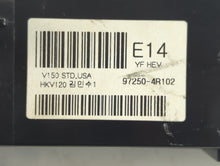 2011-2013 Hyundai Sonata Climate Control Module Temperature AC/Heater Replacement P/N:97250-4R102 Fits Fits 2011 2012 2013 OEM Used Auto Parts