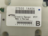 2009 Nissan Murano Climate Control Module Temperature AC/Heater Replacement P/N:27500 1AA0A Fits OEM Used Auto Parts - Oemusedautoparts1.com