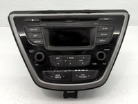 2014-2016 Hyundai Elantra Radio AM FM Cd Player Receiver Replacement P/N:96170-3X156GU Fits Fits 2014 2015 2016 OEM Used Auto Parts - Oemusedautoparts1.com