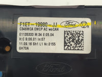 2015-2018 Ford Focus Climate Control Module Temperature AC/Heater Replacement P/N:F1ET-19980-JJ Fits Fits 2015 2016 2017 2018 OEM Used Auto Parts - Oemusedautoparts1.com