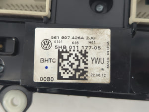 2013-2015 Volkswagen Passat Climate Control Module Temperature AC/Heater Replacement P/N:5HB 011 177-05 561 907 426A Fits OEM Used Auto Parts