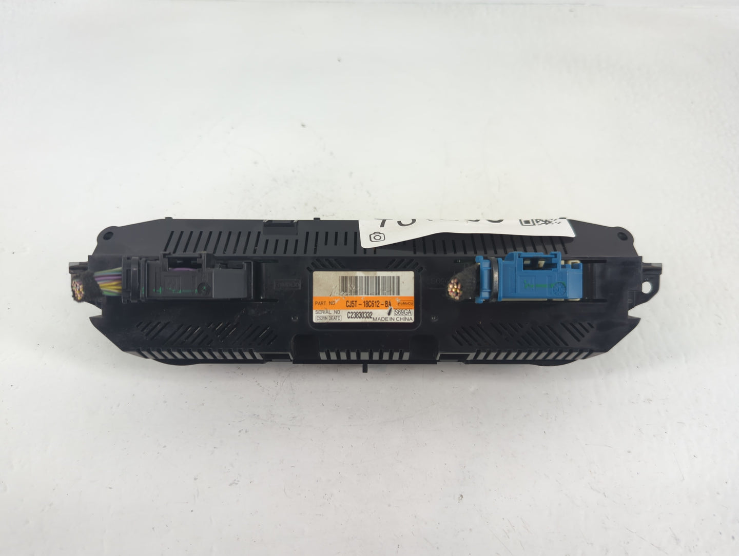 2013-2015 Ford Escape Climate Control Module Temperature AC/Heater Replacement P/N:CJ5T-18C612-BA Fits Fits 2013 2014 2015 OEM Used Auto Parts - Oemusedautoparts1.com