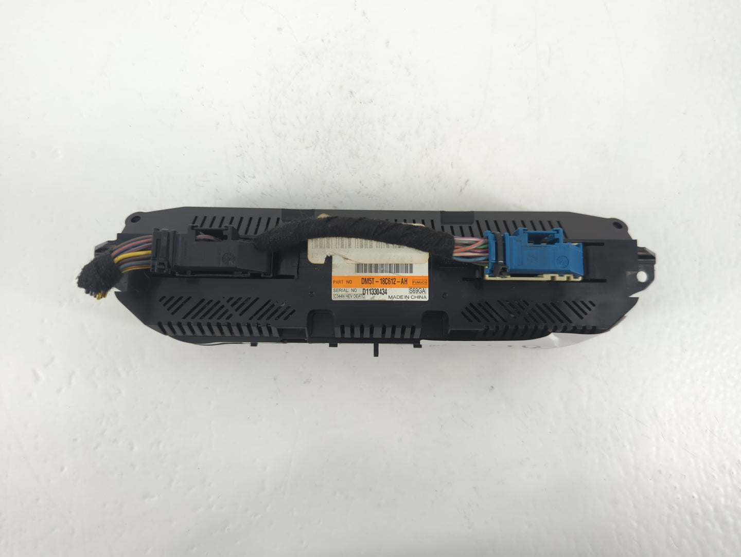 2013-2016 Ford C-Max Climate Control Module Temperature AC/Heater Replacement P/N:DM5T-18C612-AH Fits Fits 2013 2014 2015 2016 OEM Used Auto Parts - Oemusedautoparts1.com
