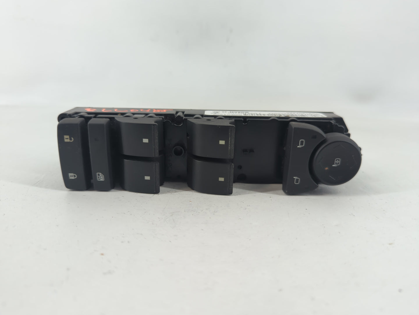 2007-2009 Cadillac Srx Master Power Window Switch Replacement Driver Side Left P/N:F00HJ00400 15919073AC Fits Fits 2007 2008 2009 OEM Used Auto Parts - Oemusedautoparts1.com