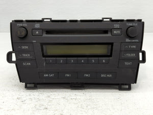 2010-2011 Toyota Prius Radio AM FM Cd Player Receiver Replacement P/N:86120-47290 Fits Fits 2010 2011 OEM Used Auto Parts