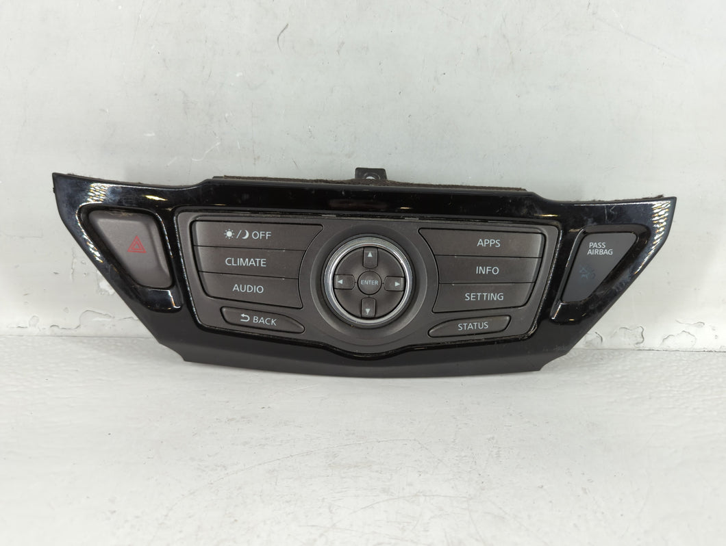 2013-2020 Nissan Pathfinder Ac Heater Rear Climate Control 9pj0a 210260