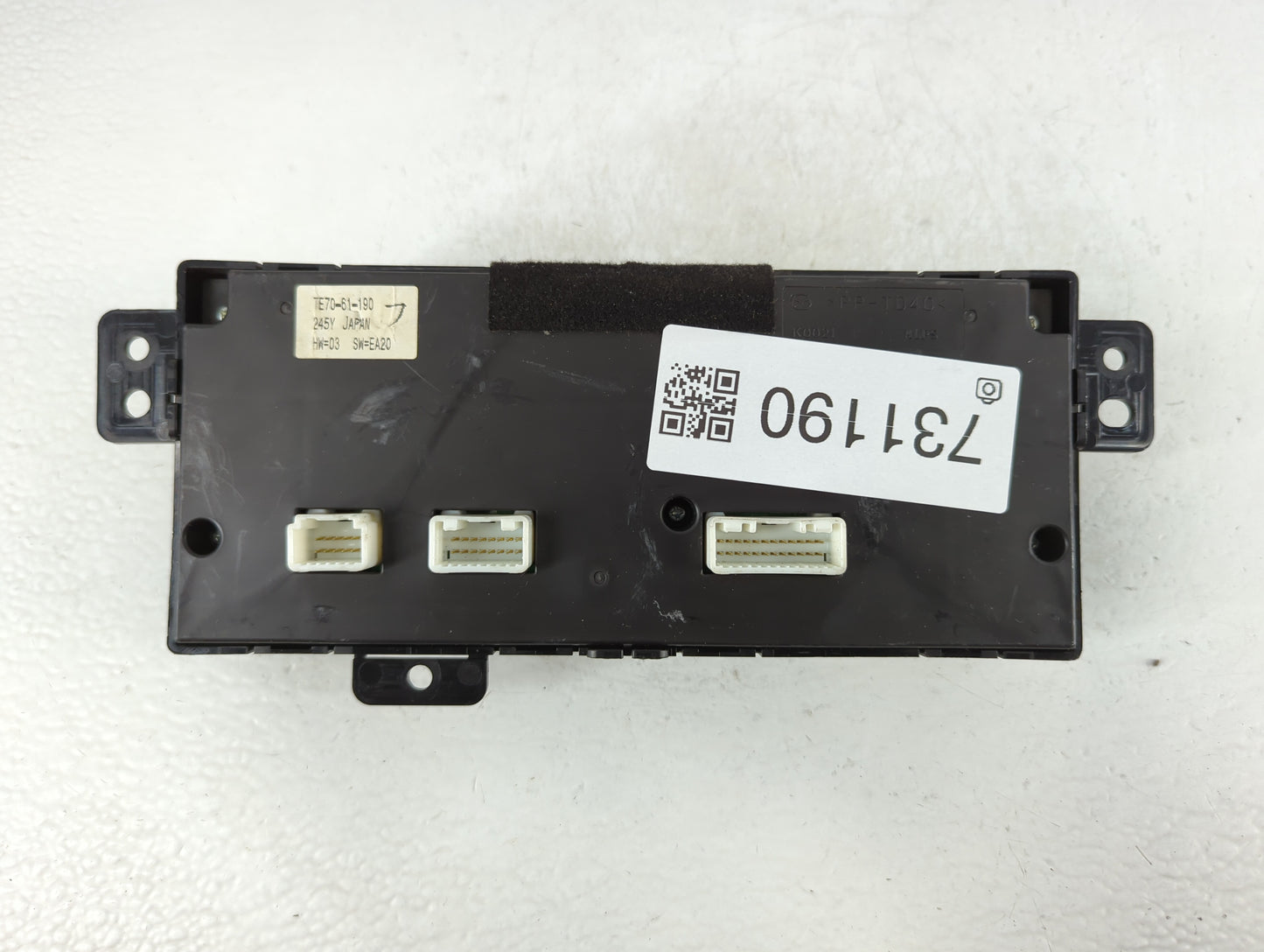 2010-2015 Mazda Cx-9 Climate Control Module Temperature AC/Heater Replacement P/N:TE70-61-190 Fits OEM Used Auto Parts - Oemusedautoparts1.com