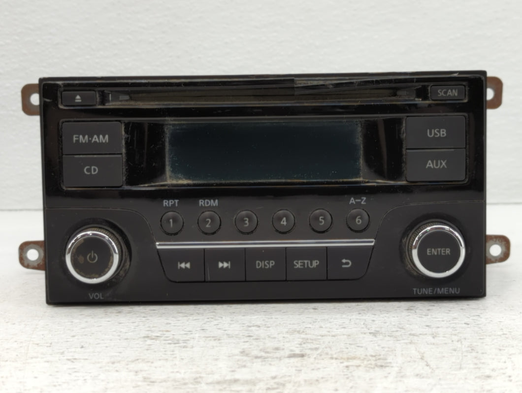 2015-2018 Nissan Versa Radio AM FM Cd Player Receiver Replacement P/N:28185 9MC1A Fits Fits 2015 2016 2017 2018 OEM Used Auto Parts