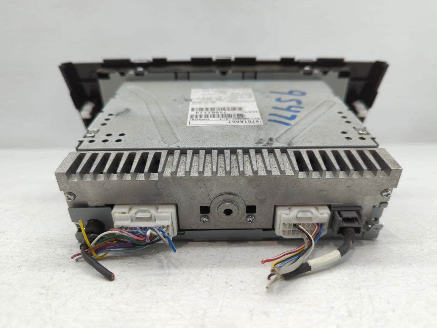 2017 Mitsubishi Mirage Radio AM FM Cd Player Receiver Replacement P/N:8701A657 Fits OEM Used Auto Parts - Oemusedautoparts1.com