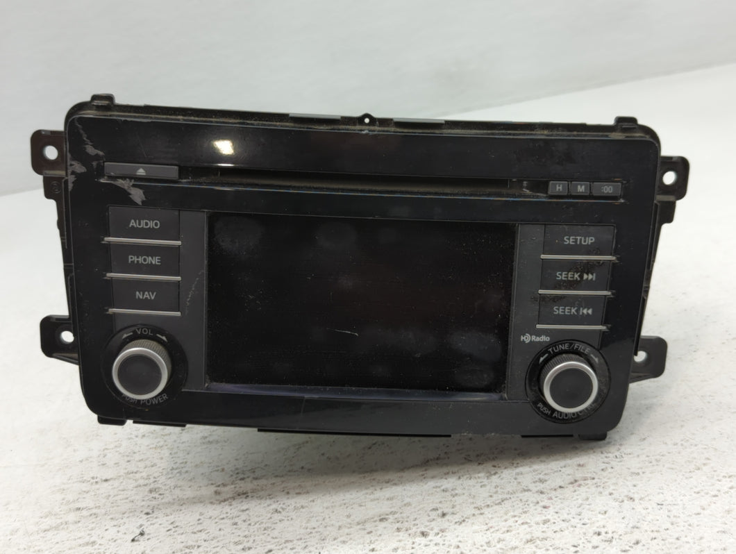 2013-2015 Mazda Cx-9 Radio AM FM Cd Player Receiver Replacement P/N:TK21 66 DV0D Fits Fits 2013 2014 2015 OEM Used Auto Parts