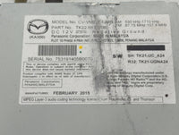 2013-2015 Mazda Cx-9 Radio AM FM Cd Player Receiver Replacement P/N:TK21 66 DV0D Fits Fits 2013 2014 2015 OEM Used Auto Parts - Oemusedautoparts1.com