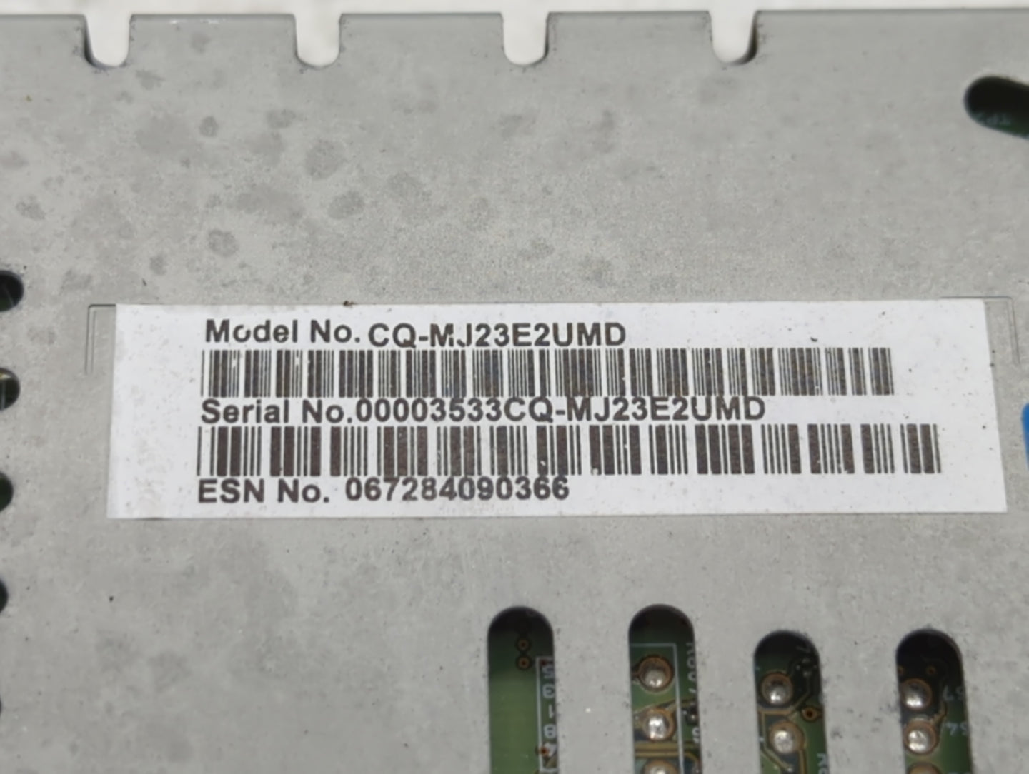 2015-2016 Lincoln Mkc Radio AM FM Cd Player Receiver Replacement P/N:EJ7T-19C107-EA Fits Fits 2015 2016 OEM Used Auto Parts - Oemusedautoparts1.com