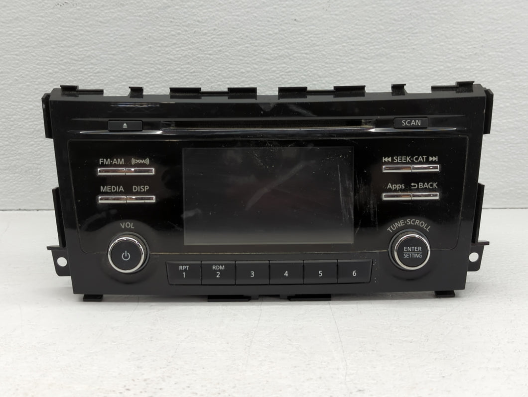 2013-2015 Nissan Altima Radio AM FM Cd Player Receiver Replacement P/N:28185 3TA1C Fits Fits 2013 2014 2015 OEM Used Auto Parts