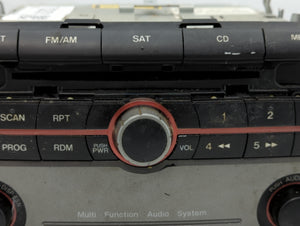 2006-2007 Mazda 3 Radio AM FM Cd Player Receiver Replacement P/N:BR9E 66 AR0 Fits Fits 2006 2007 OEM Used Auto Parts