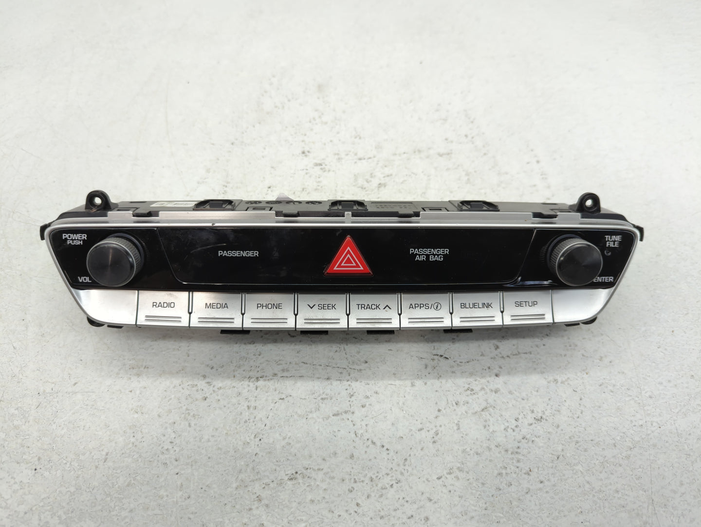 2018 Hyundai Sonata Radio AM FM Cd Player Receiver Replacement P/N:94510-C2AA0 Fits OEM Used Auto Parts - Oemusedautoparts1.com