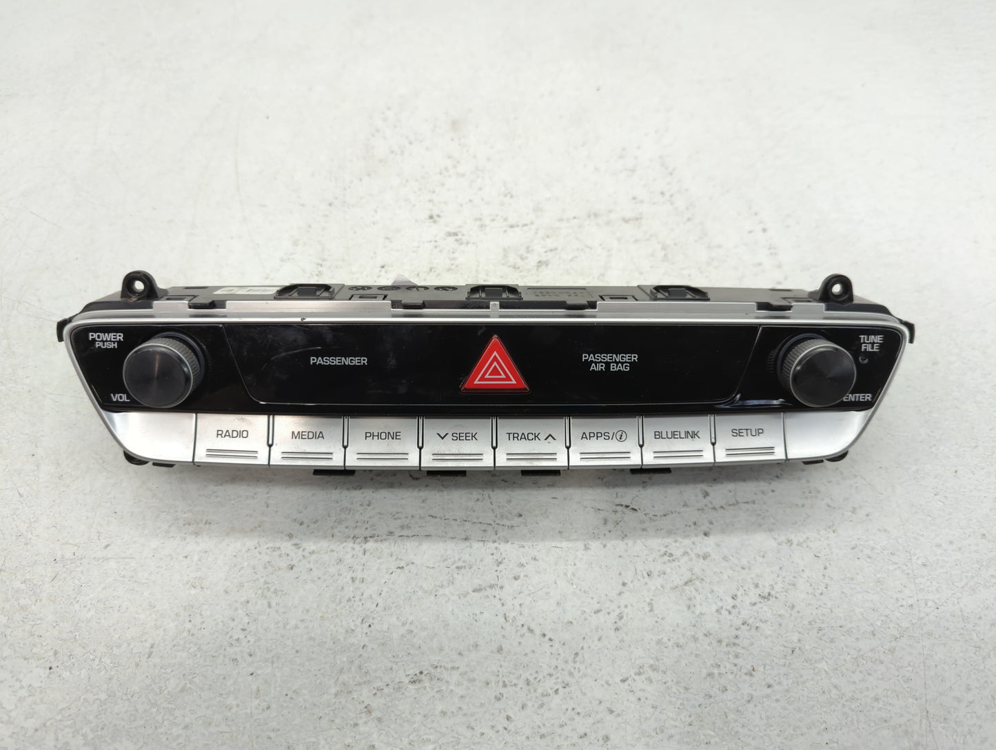 2018 Hyundai Sonata Radio AM FM Cd Player Receiver Replacement P/N:94510-C2AA0 Fits OEM Used Auto Parts - Oemusedautoparts1.com