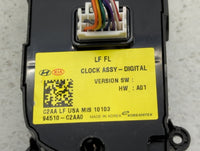 2018 Hyundai Sonata Radio AM FM Cd Player Receiver Replacement P/N:94510-C2AA0 Fits OEM Used Auto Parts - Oemusedautoparts1.com