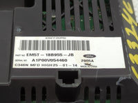 2014 Ford Focus Radio AM FM Cd Player Receiver Replacement P/N:EM5T-18B955-JB Fits OEM Used Auto Parts - Oemusedautoparts1.com