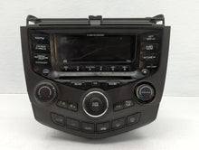 2003-2007 Honda Accord Radio AM FM Cd Player Receiver Replacement P/N:39175-SDA-A120-M2 Fits Fits 2003 2004 2005 2006 2007 OEM Used Auto Parts