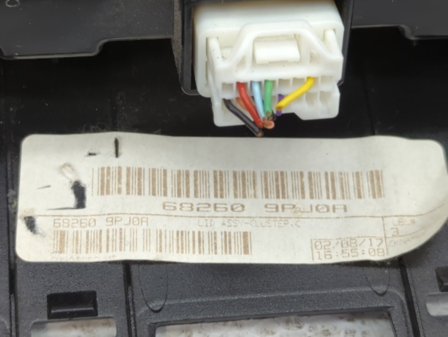 2017-2020 Nissan Pathfinder Radio AM FM Cd Player Receiver Replacement P/N:68260 9PJ0A Fits Fits 2017 2018 2019 2020 OEM Used Auto Parts - Oemusedautoparts1.com