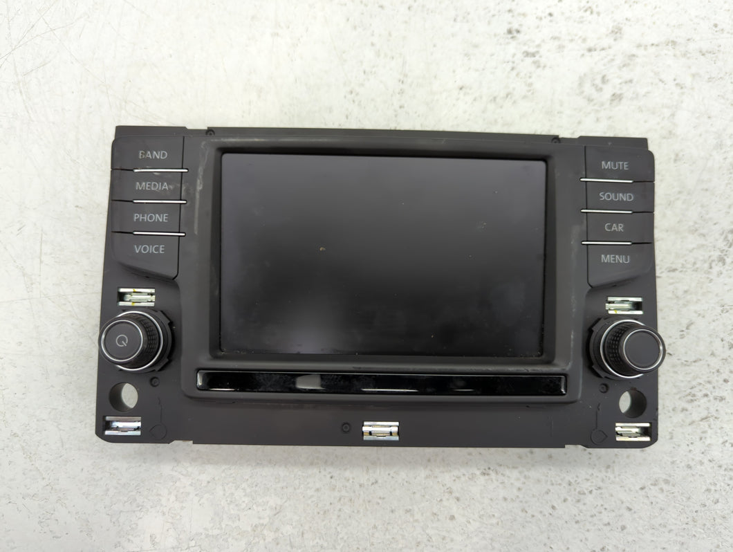 2016 Volkswagen Golf Radio AM FM Cd Player Receiver Replacement P/N:3G0 919 605 H Fits OEM Used Auto Parts