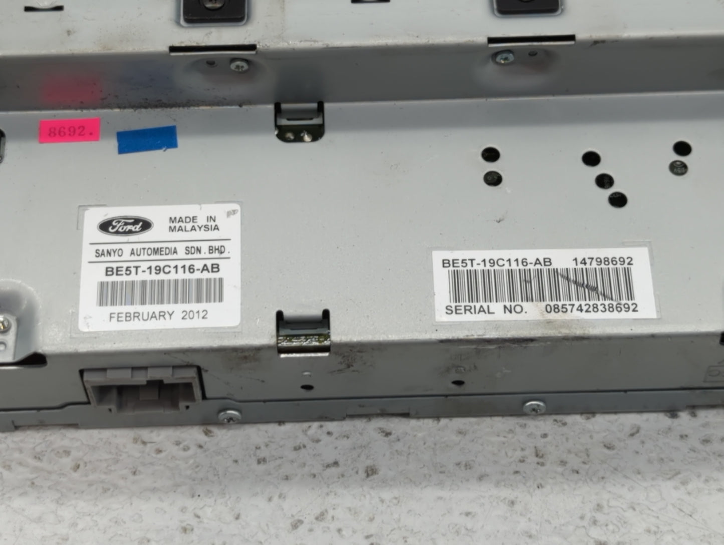 2010-2012 Ford Fusion Information Display Screen - Oemusedautoparts1.com