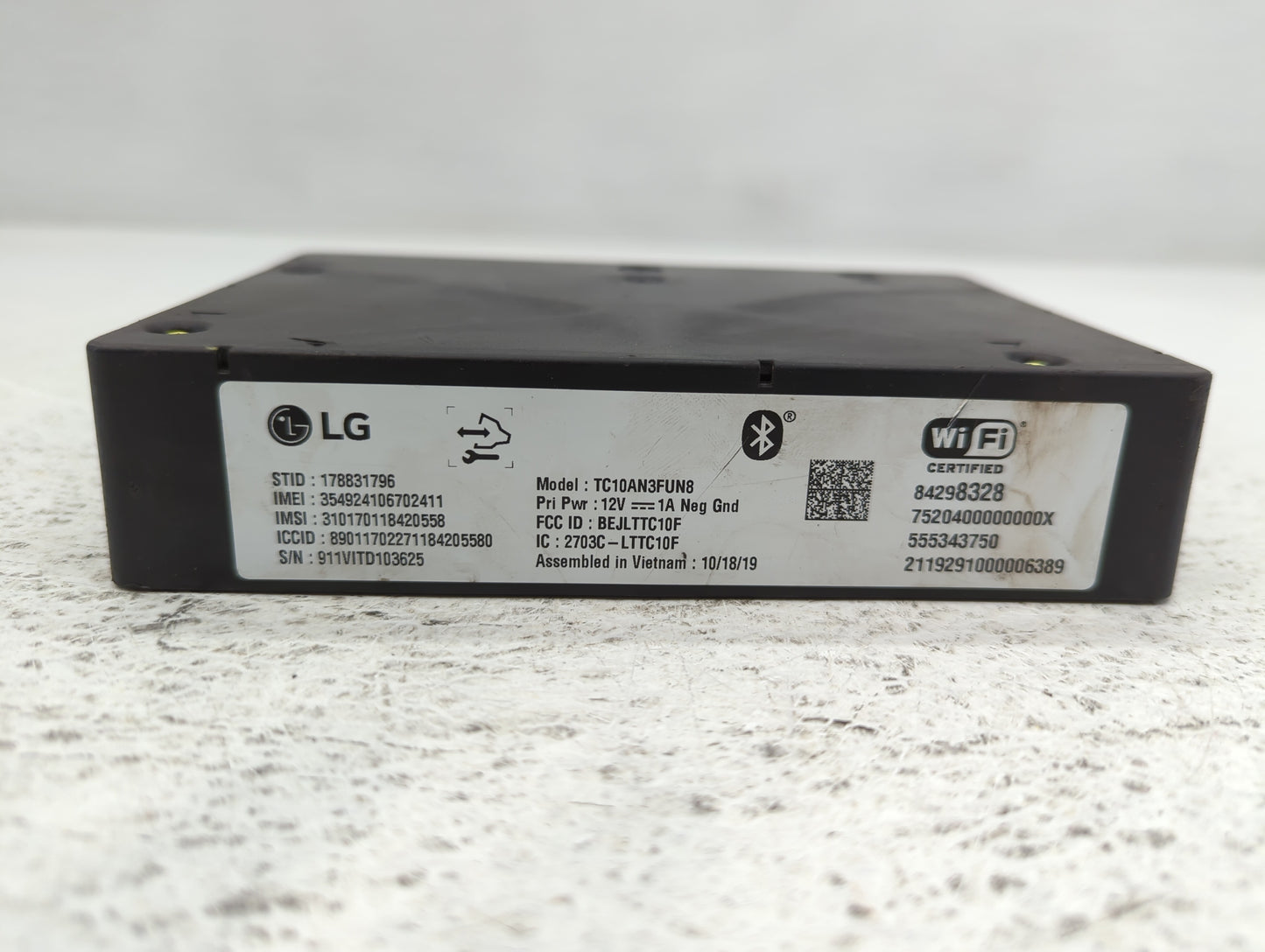 2017-2021 Buick Encore Radio AM FM Cd Player Receiver Replacement P/N:84298328 Fits Fits 2017 2018 2019 2020 2021 OEM Used Auto Parts - Oemusedautoparts1.com