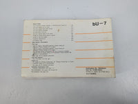 2002 Toyota Camry Owners Manual Book Guide P/N:01999-33544 OEM Used Auto Parts - Oemusedautoparts1.com