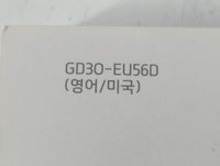 2016 Hyundai Tucson Owners Manual Book Guide P/N:GD30-EU56D OEM Used Auto Parts - Oemusedautoparts1.com