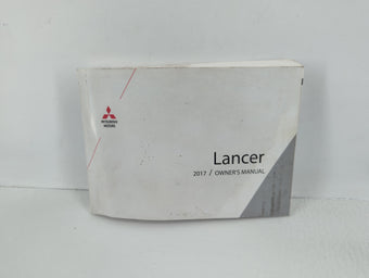 compare product 2017 Mitsubishi Lancer Owners Manual Book Guide P/N:9290H350 OEM Used Auto Parts
