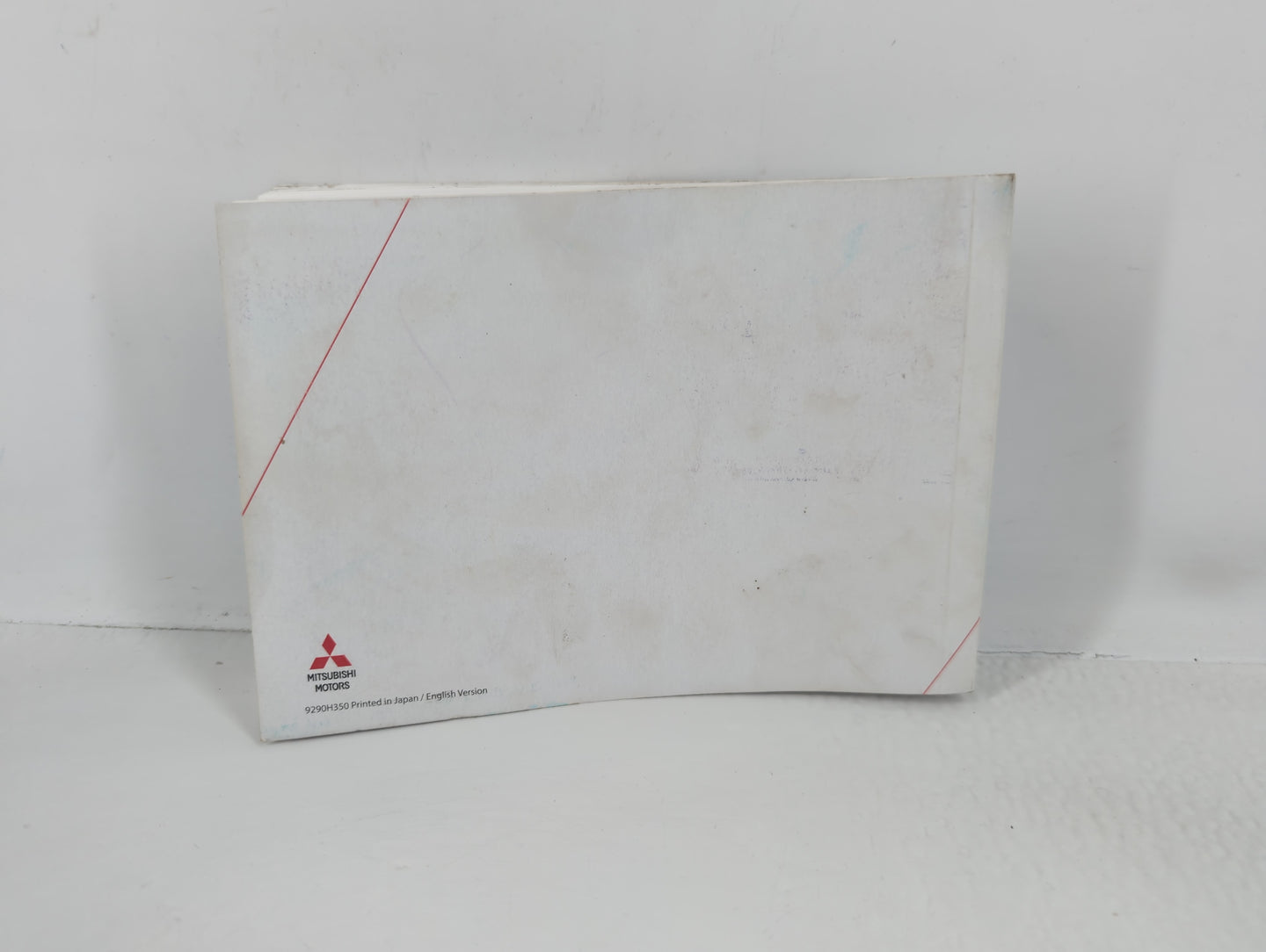 2017 Mitsubishi Lancer Owners Manual Book Guide P/N:9290H350 OEM Used Auto Parts - Oemusedautoparts1.com