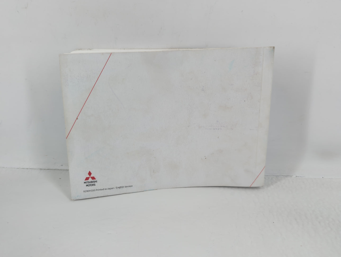 2017 Mitsubishi Lancer Owners Manual Book Guide P/N:9290H350 OEM Used Auto Parts - Oemusedautoparts1.com