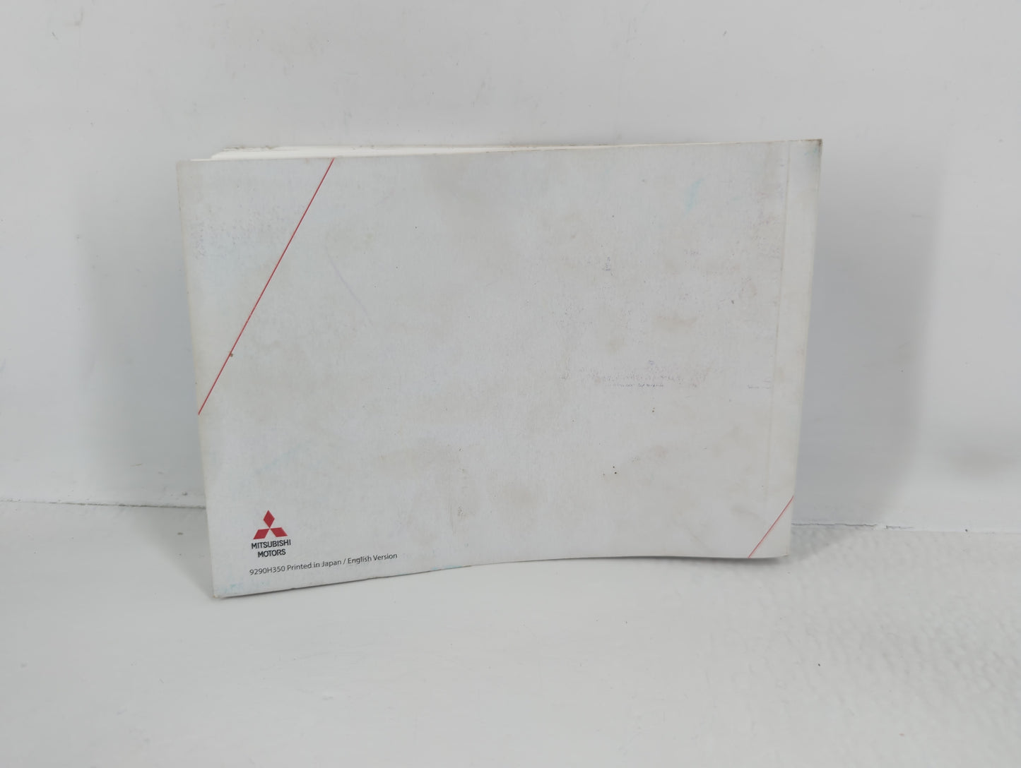 2017 Mitsubishi Lancer Owners Manual Book Guide P/N:9290H350 OEM Used Auto Parts - Oemusedautoparts1.com